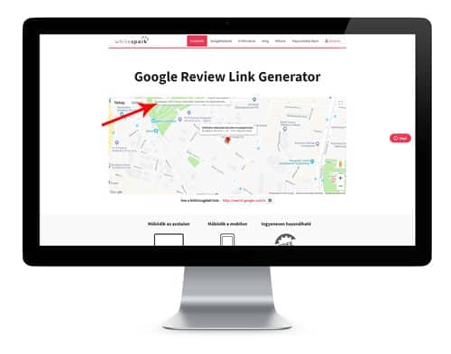 Google visszajelzések link generálás