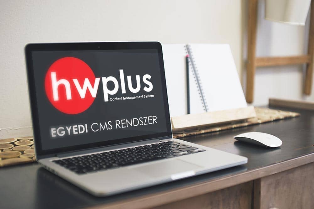 HW plus egyedi CMS (tartalomkezelő) rendszer